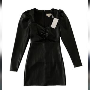 Ronny Kobo Collection Black Long Sleeve Dress